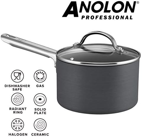 Anolon Professional Saucepans 16 18 20cm Set