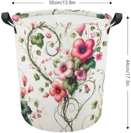 MEIKKO Heart Love laundry hamper