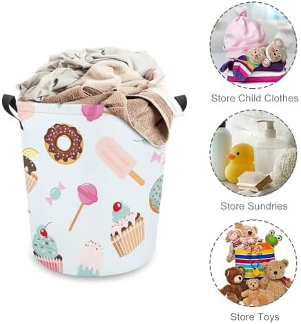 Meiko Ice Cream Summer Laundry Hamper