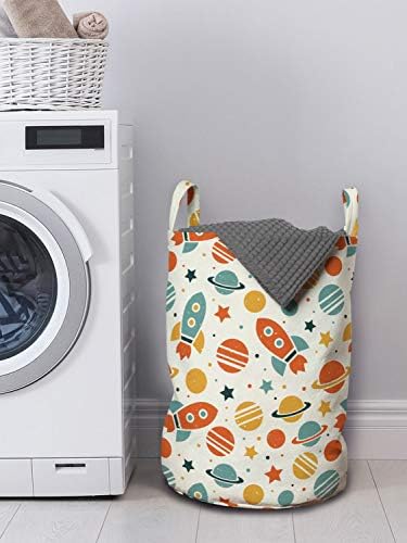 Brighten Up Your Laundry Day with the Ambesonne Space Laundry Bag