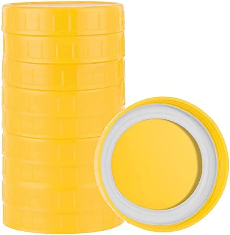 leak-proof plastic mason jar lids 70mm