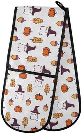 SUSIYO Halloween Oven Mitts - Heat-Resistant Durable Potholder