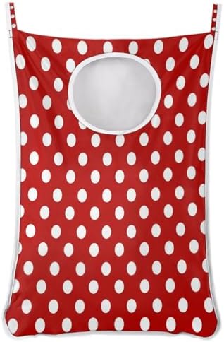 Foldable Portable Laundry Hamper Wall Hanging Organizer for Dirty Clothes