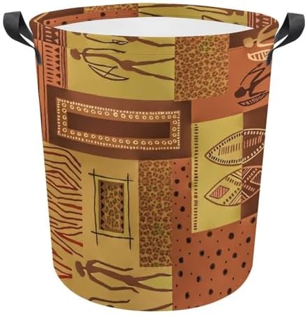 Geometric Pattern Collapsible Laundry Hamper