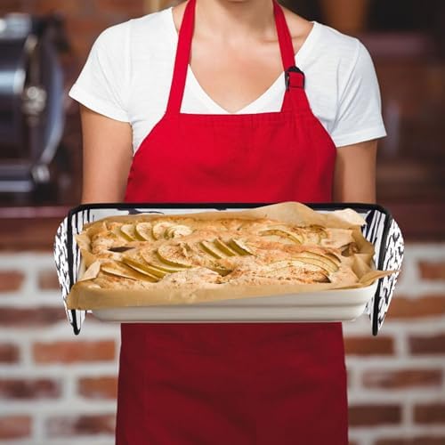 Premium Heat-Resistant Halloween Oven Mitts for Baking Cooking