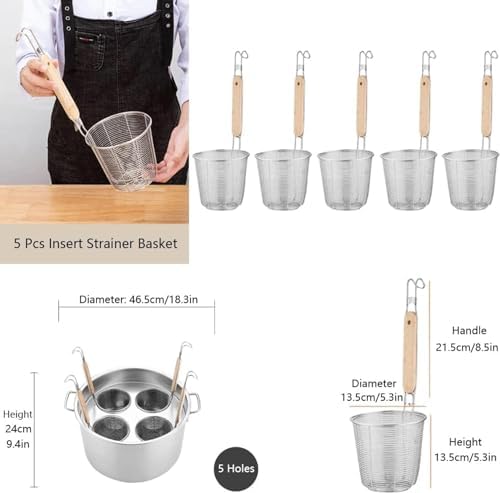 AttreX Pasta Cooker Pot And Insert Set