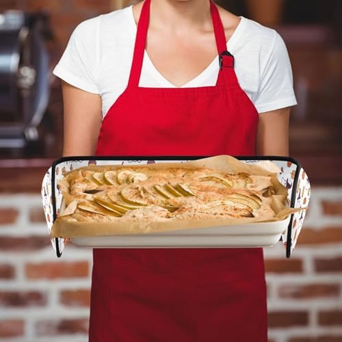 SUSIYO Halloween Oven Mitts - Heat-Resistant Durable Potholder
