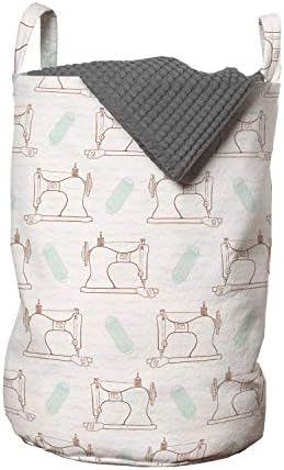 Curious Quilters Vintage Laundry Bag