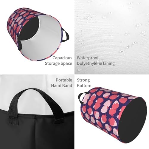 Sturdy Collapsible Laundry Hamper with Handles for Easy Storage
