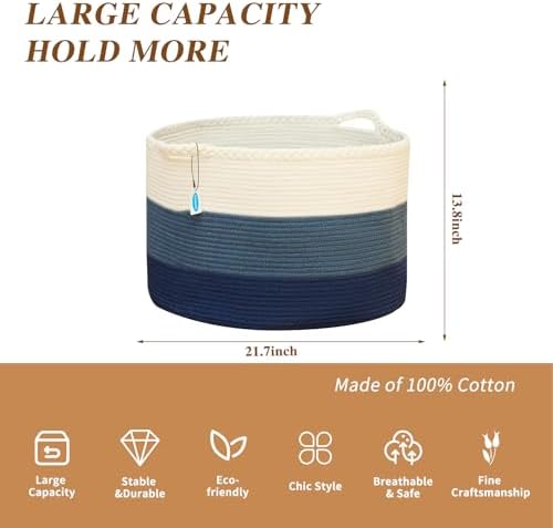 Gigantic Storage Solution in White Cadet Blue and Navy Blue