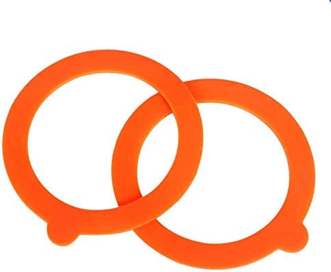 MIRACLE BLACK Silicone Silicone Gaskets for Mason Jars