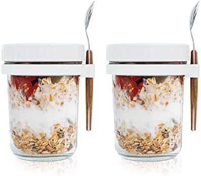 SMARCH Overnight Oats Jars