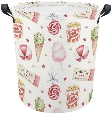 Ice Cream Circus Ice Cream S Collapsible Laundry H