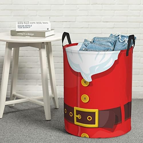 Christmas Collapse Laundry Hamper with Handles