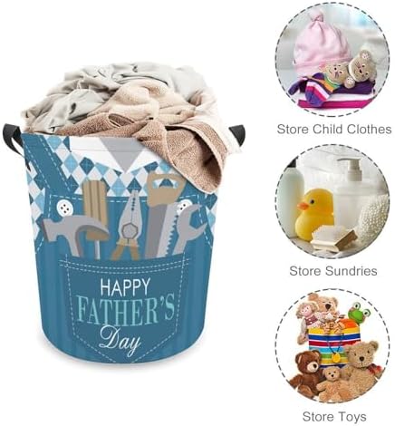 Super Fun Useful Collapsible Laundry Basket for Families Kids