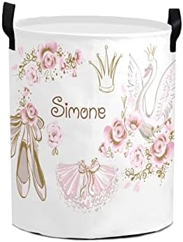 Personalized Crown Princess Ballerina Storage Hamper