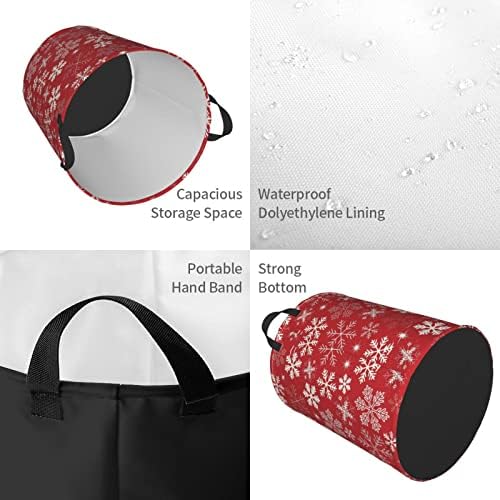 One-Touch Storage Collapsible Laundry Hamper with Handles for Easy Organization