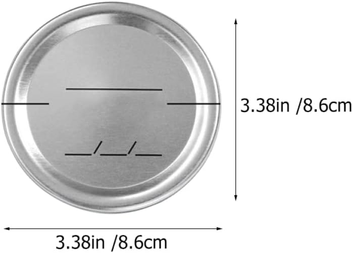 Mason Jar Lids Set of 30 for Canning Macrame and Home Use