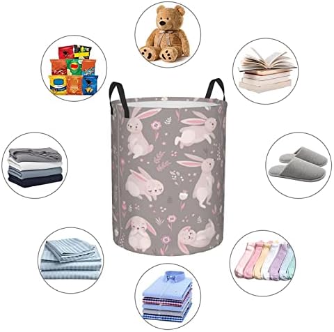 FeHuew - Cute Bunny Collapsible Laundry Basket