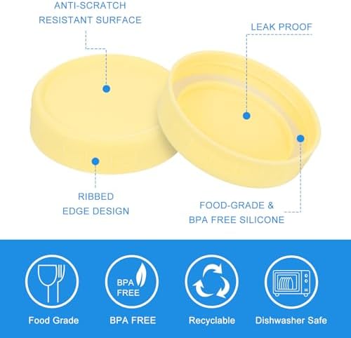 9-Piece Mason Jar Lid Set
