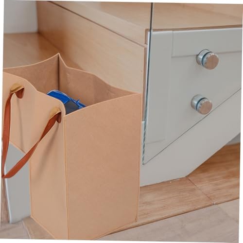 Collapsible L-Shaped Toy Storage Basket