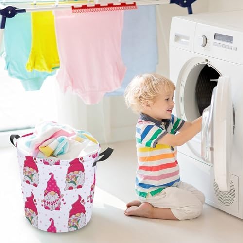 Happy Mothers Day Home Kitchen Compact Laundry Happer Water-Resistant Easy to Use