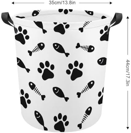 Water-Resistant Collapsible Laundry Basket for Families Students