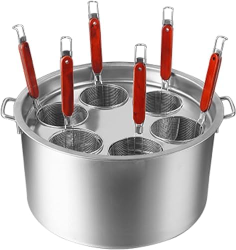 BINGWANG Commercial Stainless Steel Stock Pot Set with Pasta Pots and Insert Strainer
