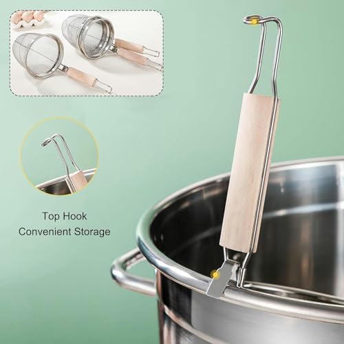 Heavy Duty Stainless Steel Pasta Pot with Strainer Basket