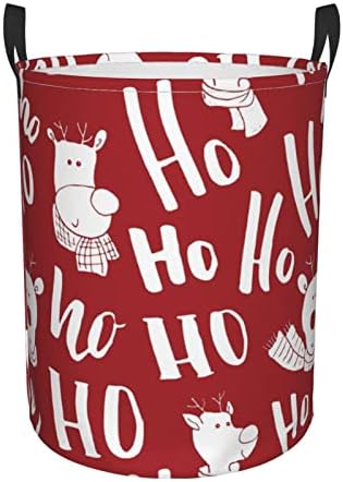 Perfect Storage Christmas Laundry Hamper with Easy Handling