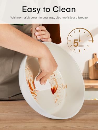 15PCS Non-stick Cookware Set for Induction Cooking