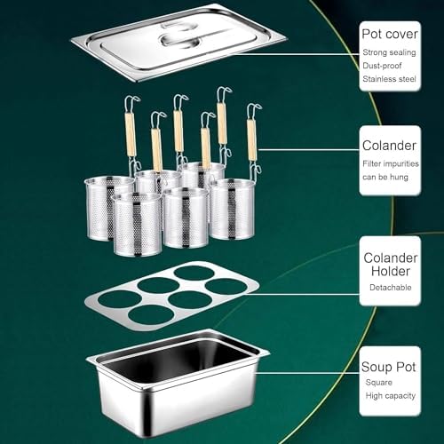 Pasta Pots Cooker Set for disclosed use