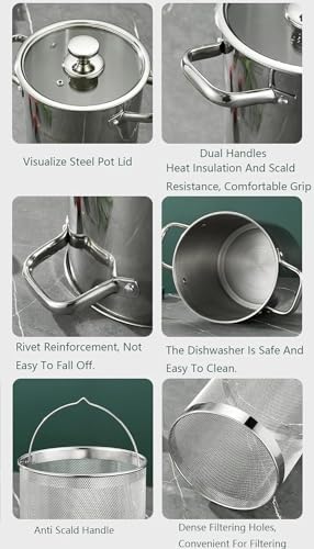 304 Stainless Steel Pasta Pot
