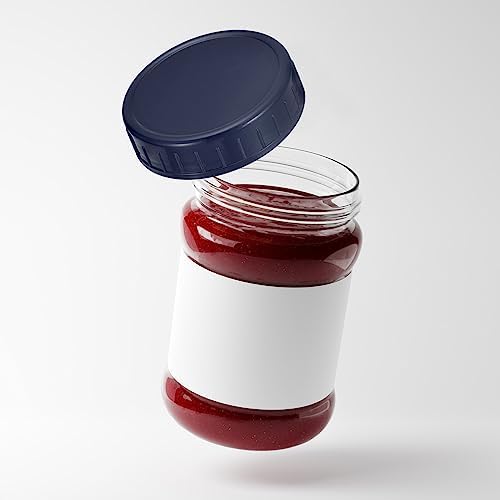 Uxcell Mason Jar Lids 10pcs Leak Proof with Silicone Rings