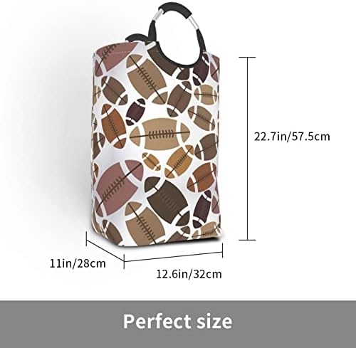 American Football Laundry Hamper for Outside Use