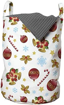 Christmas Laundry Hamper with Twinkling Lights Perfect for Holidays