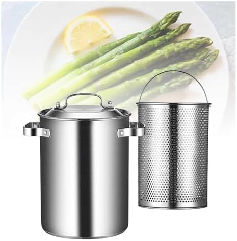 BINGWANG Pasta Pots Asparagus Steamer Pot