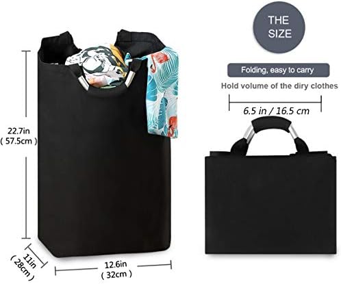Collapsible Christmas Laundry Basket Durable with Handle and Large Capacity