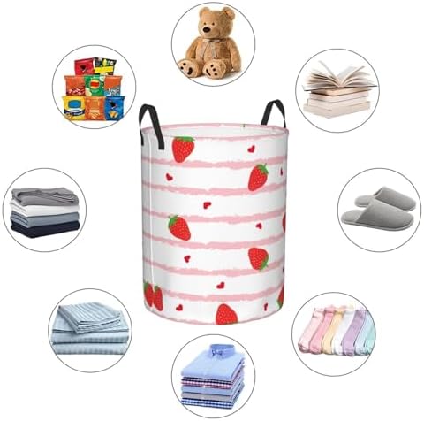 Laundry Basket Love Oxford Cloth Collapsible Laundry Hamper