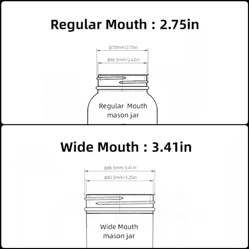 9 Pack Yellow Wide Mouth Mason Jar Lids with Silicone Rings