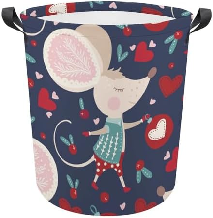 Cute Cartoon Mouse Laundry Hamper