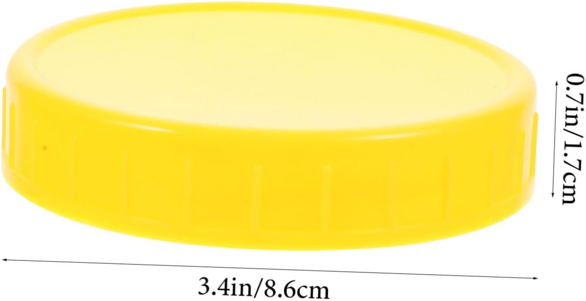 Sturdy 10-Piece Mason Jar Lids for Home Camping