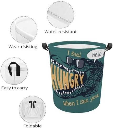 Hungry Sunglasses Crocodile Decide Your Laundry Fuss-Free Hanger