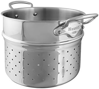MCook Polished Stainless Steel Pasta Insert Made in France