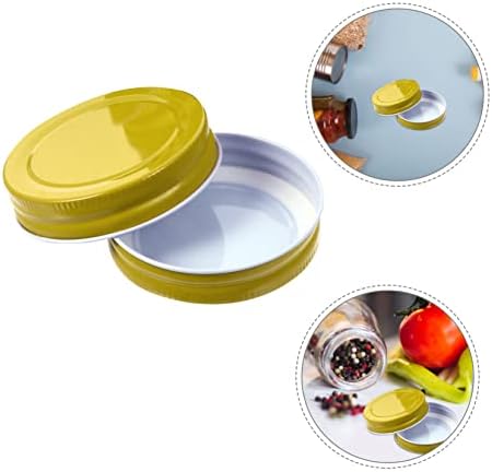 12-Piece Mason Jar Lids Preserve Jars Keep Contents Fresh