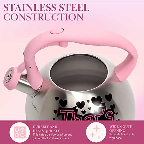 The Whistling Paris Hilton Tea Kettle