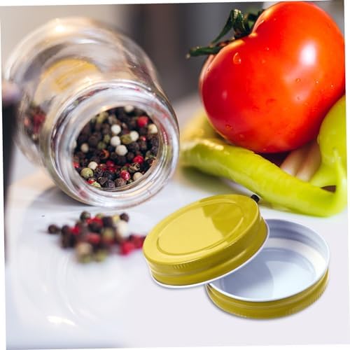 12-Piece Mason Jar Lids Preserve Jars Keep Contents Fresh