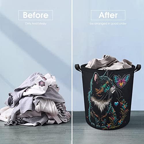 Waterproof Collapsible Laundry Basket for Home Kitchen