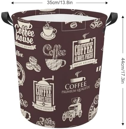 173x138-inch Waterproof Collapse Laundry Hamper for Durable Storage