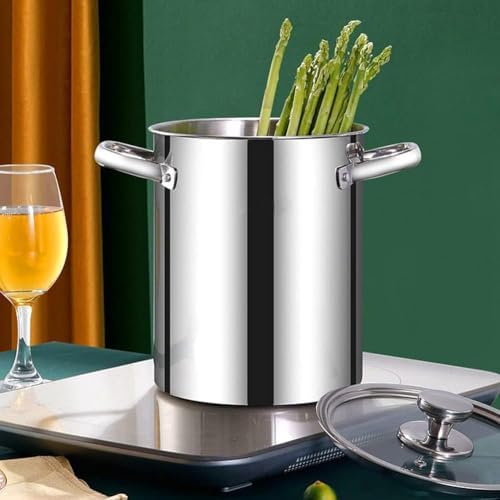 4L Pasta Sequin Steamer Pot for Asparagus and Spaghetti